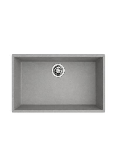 Teka Square Tezgah Altı Granit Evye Gri 76x44