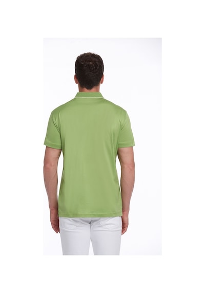 Hatemoğlu Fıstık Yeşili Regular Fit %100 Pamuk Basic Polo Yaka T-Açık Fıstık