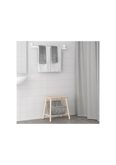 Ikea Tısken Havluluk 53-83 X 8 X 10 Cm Beyaz