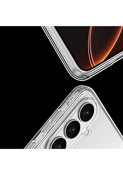 Galaxy S26 Plus Uyumlu Kılıf M-safe Şarj Özellikli Transparan Sert Pc Wlons Pita Kapak Şeffaf Şeffaf