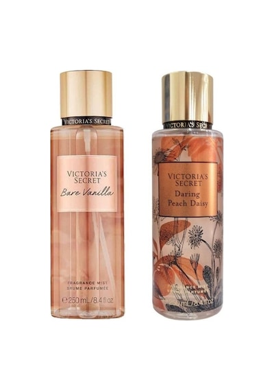 Victoria's Secret Bare Vanilla + Daring Peach Daisy Vücut Spreyi 2 x 250 ML