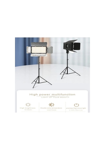 Deyatech 2'li Pro 320 Led Kapaklı Çekim Işığı