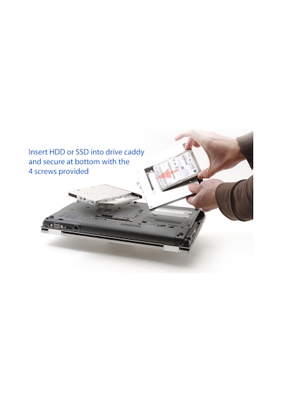 9.0 Mm Ultra Slim 4749P Dvd Caddy Hdd Ssd Disk Sata Kızak Sata La