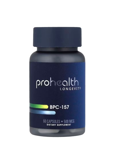Prohealth Longevity Bpc-157 Repair Tendon And Recovery 500 Mcg 60 Caps Aromasız