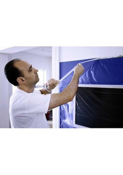 Bantlı Boya Badana Örtüsü, 25m X 1400mm Diğer
