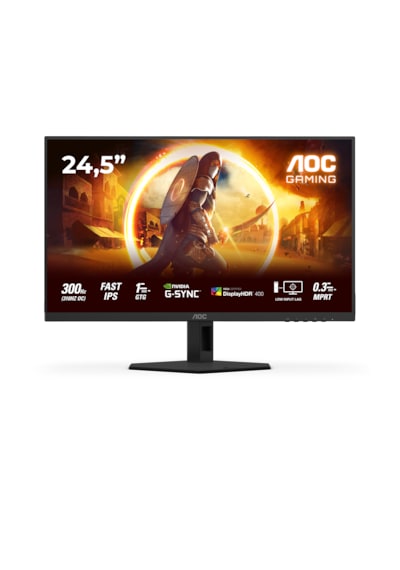 Aoc 25G4SRE 24.5" 310 Hz Oc 0.3 MS HDMI Dp Hdr400 Gaming Monitör