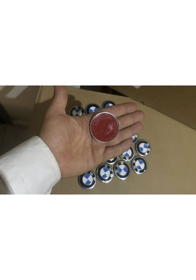 Bmw Direksiyon Logosu Oem Metal 47 Mm Tam Ölçü Sticker Değil Hatasız Uyum 47mm