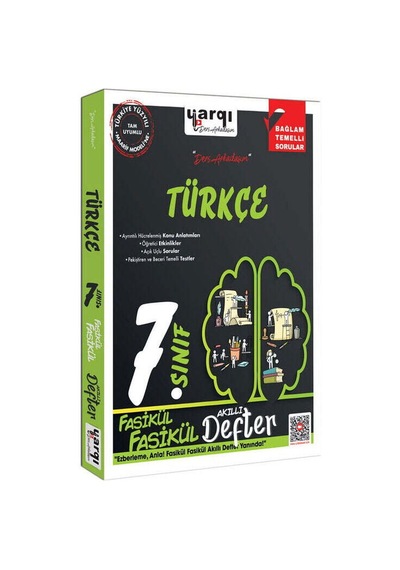 Yargı Ders Arkadaşım 7.sınıf Türkçe Fasikül Fasikül Akıllı Defter