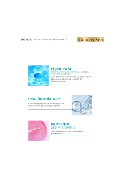 Bioxcin C Vitamini Serum + Gold On Skin Krem + Güneş Kremi