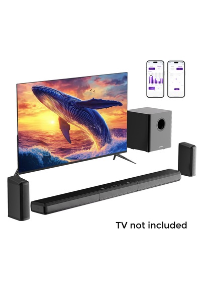 Ultımea Apollo S90 9.1 Dolby Atmos 470w Rgb Led Kablosuz Subwoofer Ev Sinema Soundbar Utm U3820