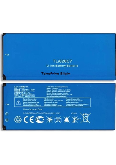 Tcl L7 İle Uyumlu İthal Pil Tli028d