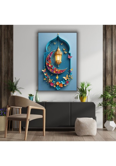 Ramazan Dini Temalı Dekoratif Cam Tablo 38