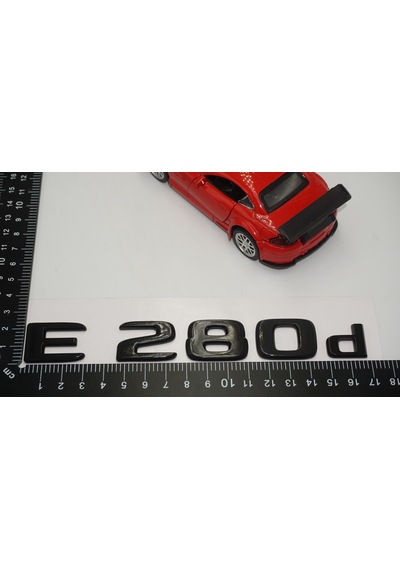 E 280d Bagaj Parlak Siyah ABS 3M 3D Yazı Logo