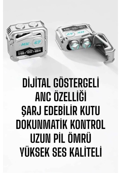 Astraltech Kablosuz Kulaklık Aktif Gürültü Engelleme Ipx5 Su Geçirmez