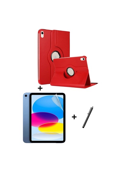 Apple İpad 10.9 2022 10.nesil A2757 Uyumlu 360 Derece Dönerli Stand Olabilen İpad Kılıfı Kapaklı Kılıf Apple İpad 10.9 2022 10.nesil A2757 Uyumlu 360 Derece Dönerli Stand Olabilen İpad Kılıfı Kapaklı Kılıf
