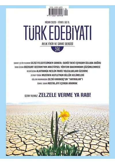 Türk Edebiyatı 594.Sayı Nisan 2023