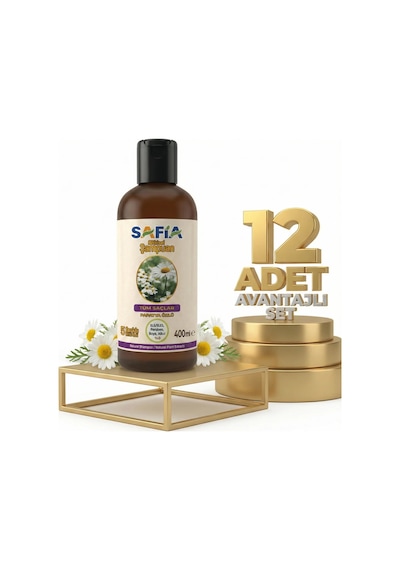Safia Tüm Saçlar İçin Şampuan 12x400 Ml