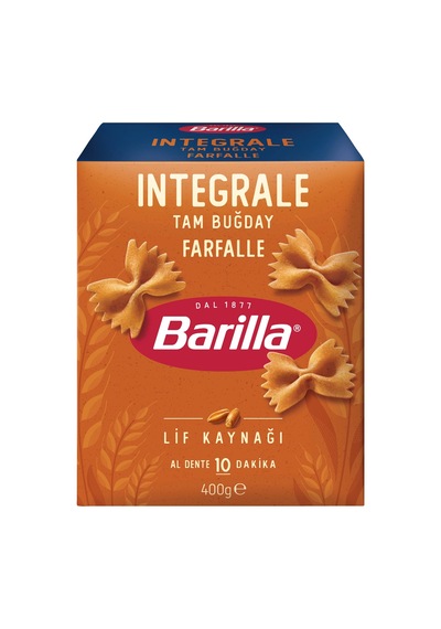 Barilla Tam Buğday Kelebek Makarna 400 G X 4 Adet - Estetik Ve Tabaklar