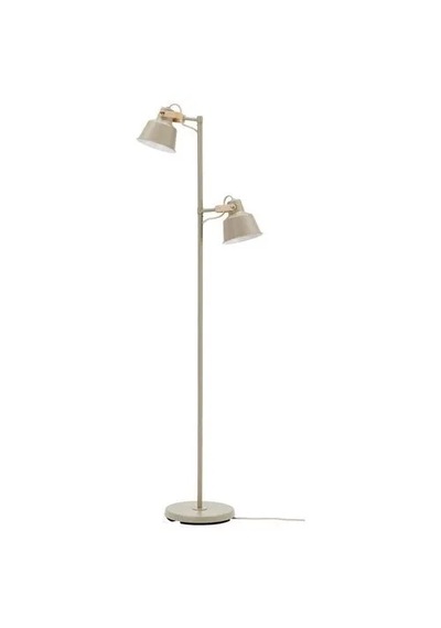 Ikea Sjömakt Yer Ve Okuma Lambası , Bej-dişbudak, 156 Cm