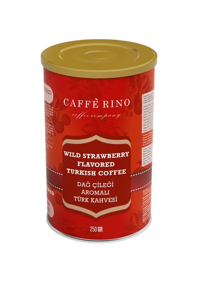 Caffe Rino Dağ Çileği Aromalı Türk Kahvesi 250 G