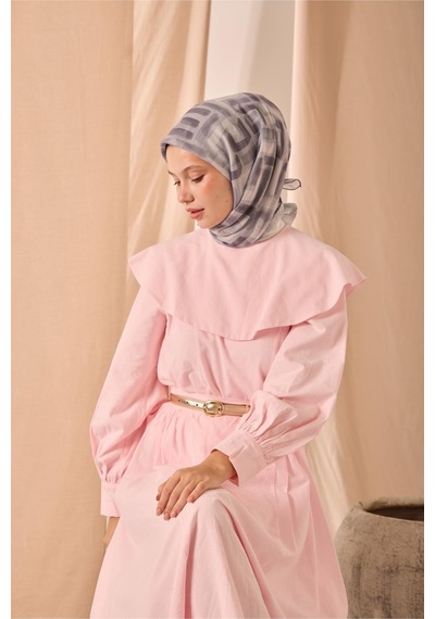 Silk Home Soft Eşarp 73096-02 Gümüş, Füme, Gri