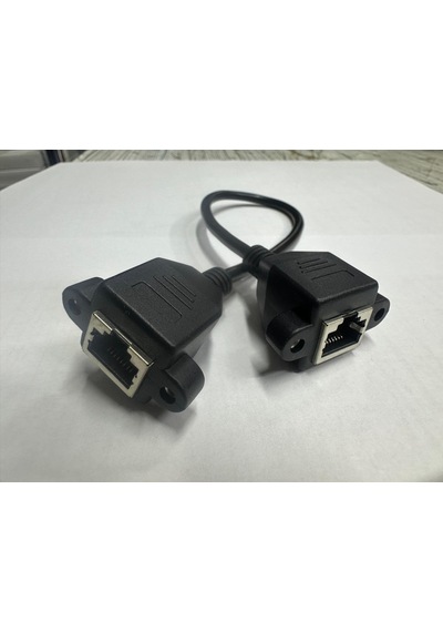 Montaj Tipi Rj45 Birleştirici 30 Cm Dişi Dişi Rj45 Kablo