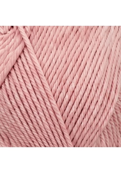 Kürkçü Han Cotton Comfort 100gr Pamuklu Makrome Punch Amigurumi Örgü İpi - Pudra Pembesi