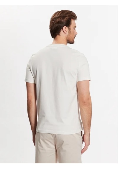 Calvin Klein Calvın Kleın Erkek T-shırt K10k111119-yah Krem