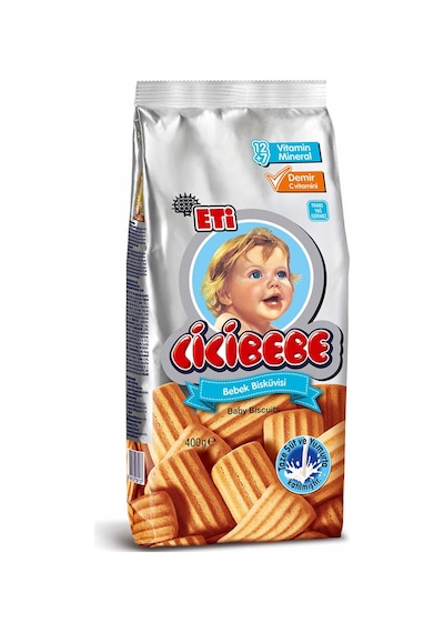 Eti Cicibebe Bisküvi 400 Gr 4 Lü