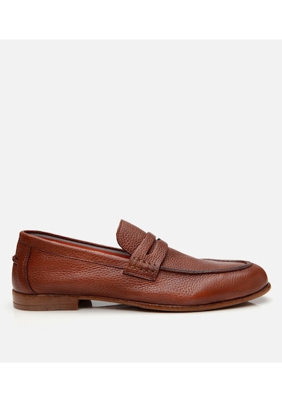 Hotiç Erkek Deri Taba Ultra Hafif Tabanlı Klasik Loafer 02ayh305460a370 Taba-tan Taba
