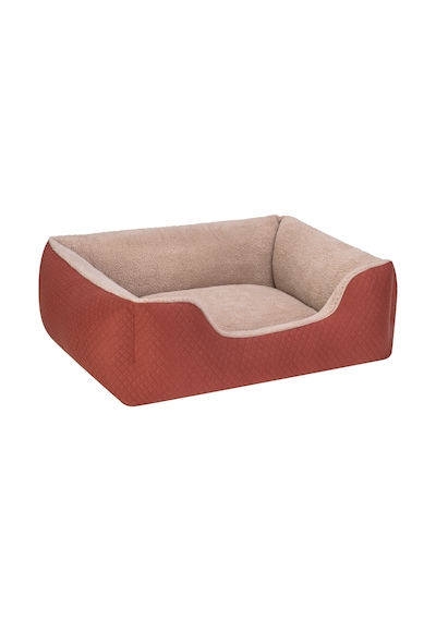 Pet Comfort Bravo Duo Köpek Yatağı Tarçın/bej L 90x70cm