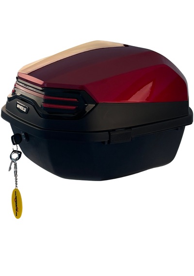 Wheelıe Xt08-br 32 Litre Motosiklet Arka Çanta Koyu Kırmızı