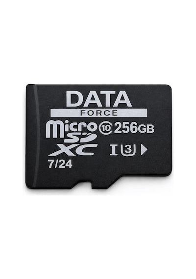 Dataforce 256gb U3/cl10 7/24 Surveıllance 100/50mbs Hafıza Kartı