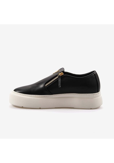 Giuseppe Zanotti Fermuarlı Erkek Spor & Sneaker Ayakkabı Eu40010 Siyah