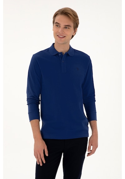 U.s. Polo Assn. Erkek İndigo Sweatshirt 50307688-vr028 İndigo
