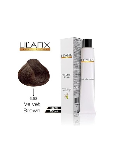 Tüp Saç Boyası 100 Ml 6.68 Kadife Kahve