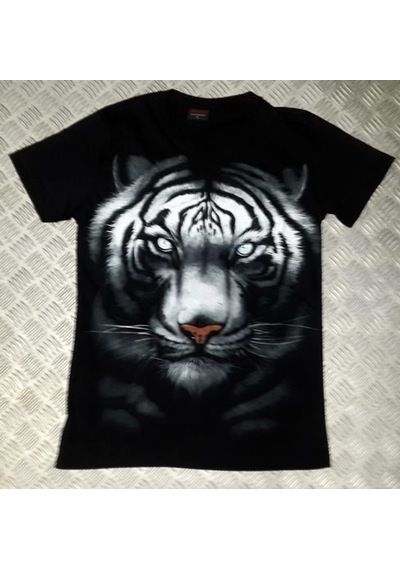 Kaplan Baskılı T-Shirt 001