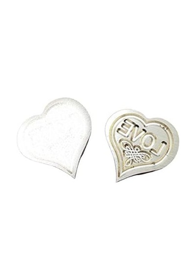 Mektup Damga Mühürü Love Kalp + 30 Mühür Mumu + Eritme Kaşığı Diğer