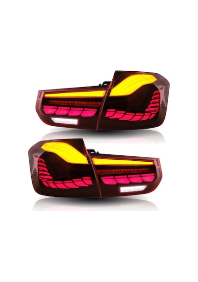 F30 3 SERISI IÇIN DRAGON LED STOP DINAMIK ANIMASYONLU - KIRMIZI