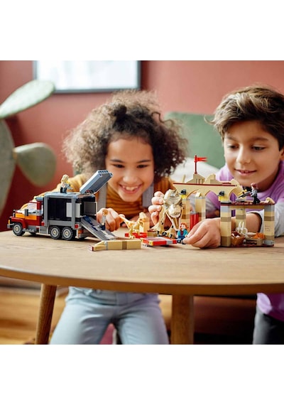 LEGO® Jurassic World 76948 Tirex ve Atrociraptor Dinozor Kaçışı 466 Parça
