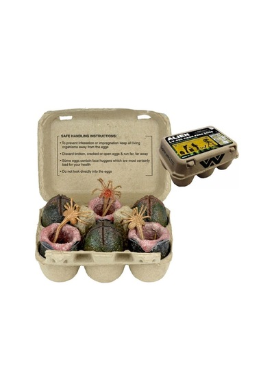 Alien: Xenomorph Egg Set of 6 in Collectible Carton
