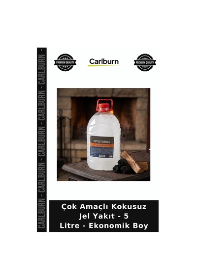 Özel Üretim Reşo Mangal Ateşleyici Çok Amaçlı Kokusuz Jel Yakıt - 5 Litre - Ekonomik Boy Diğer