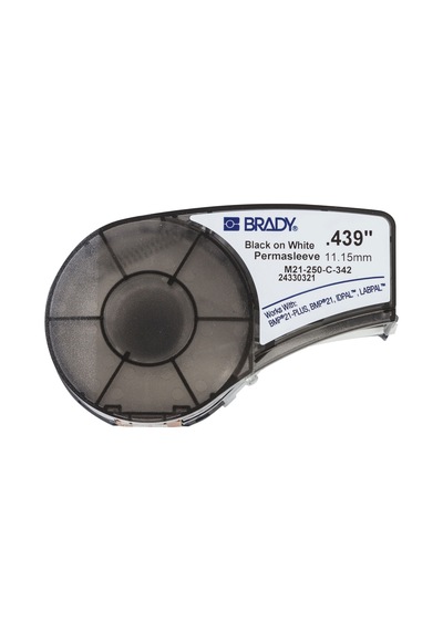 Brady M21-250-C-342 Beyaz Makaron Etiket