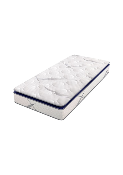 Aksviva Aqualis Tek Kişilik Pedli Paket Yaylı Yatak 30 Cm BEYAZ