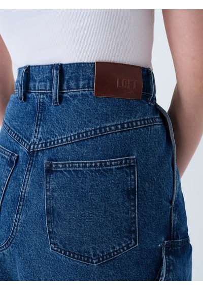 Regular Fit Kadın Etek Denim