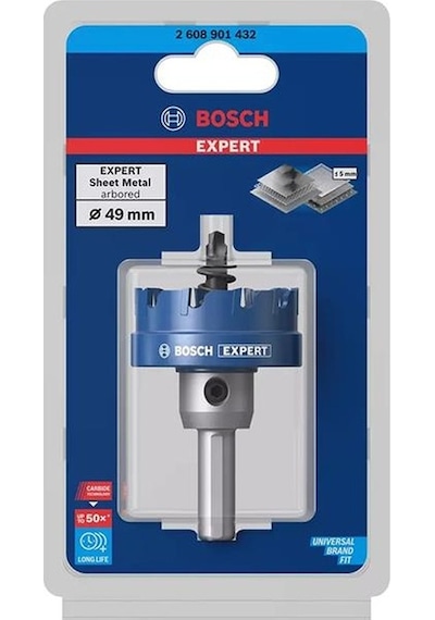 Bosch Expert 49 Mm Elmaslı İnox Panç Adaptörlü 2608901432