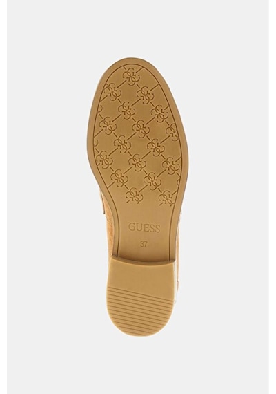 Guess Beliso Kadın Deri Loafer Kahverengi
