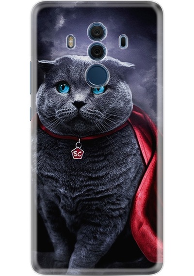 Huawei Mate 10 Pro Kılıf Silikon Super Cat 1666