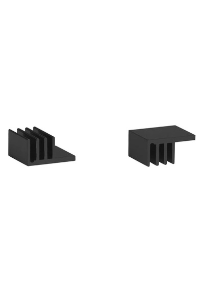 10asy Alüminyum Soğutucu - 50mm X 20mm X 38mm - Delikli Diğer