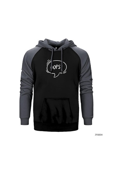 Ops Sarı Renk Reglan Kol Sweatshirt / Hoodie